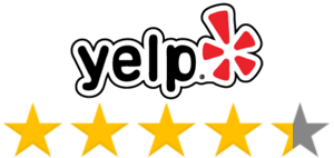Highly rates on Yelp